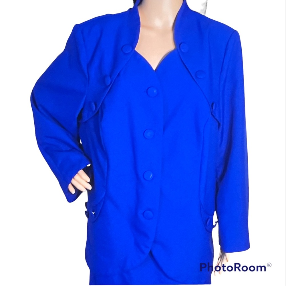 Allison Woods Blue 2pc Business Suit size 22W